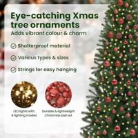 VidaXL Kunstkerstboom met 300 led met standaard groen 210 cm pe en pvc - thumbnail