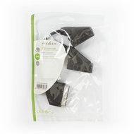 Nedis CVGP31070BK02 SCART-kabel 0,2 m SCART (21-pin) 2 x SCART (21-pin) Zwart