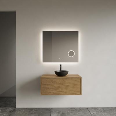 Onderkast Gliss Design Joa Castle Brown 80 CM Incl. Topplaat