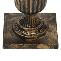 VidaXL Kunstkerstboom met verlichting en pot 120 cm pvc groen - thumbnail