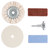 Bosch Accessoires Polijstset 5-delig - 2609256555 - thumbnail