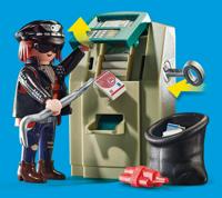PLAYMOBIL City Action politiemotor achtervolging van de geldrover 70572 - thumbnail