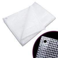 VidaXL Dekzeil leno 140 g/m² 3x6 m wit - thumbnail