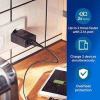 Oplader Philips DLP2610/12 15 W Zwart (1 Stuks) - thumbnail