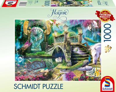 Puzzel - SCHMIDT SPIELE - De Geheime Tuin - 1000 stukjes - Vanaf 12 jaar