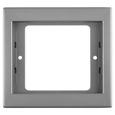 Berker K5 Afdekraam | 1-voudig | RVS - 66.023.21