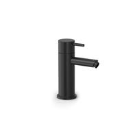 Wastafelmengkraan Hotbath Cobber 1-hendel Recht 14.3 cm Geborsteld Zwart PVD - thumbnail