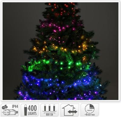 LED-lichtkrans Lifetime 8 m Multicolour