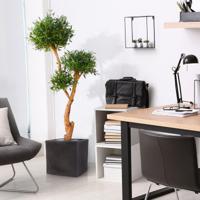 Olijf Bonsai deluxe x3 kunstboom 160cm - thumbnail