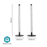 Nedis SmartLife Sfeerverlichting | Wi-Fi | Tube | 600 lm | RGBIC / Warm tot Koel Wit | 2700 - 6500 K | 36 W | Metaal | 2 Stuks - WIFILD10RGBW - thumbnail