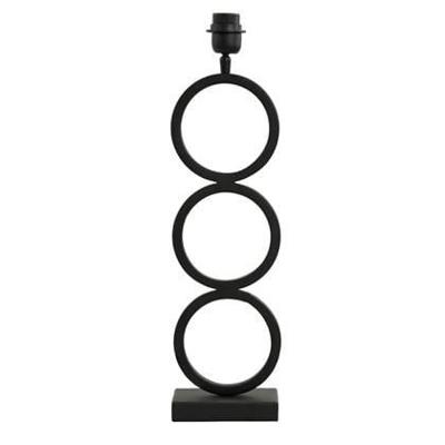 Light & Living Tafellamp 'Stelios' 51cm, kleur Mat Zwart (excl. kap) Light & Living Tafellamp 'Stelios' 51cm, kleur Mat Zwart (excl. kap)