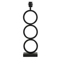 Light & Living Tafellamp 'Stelios' 51cm, kleur Mat Zwart (excl. kap) - thumbnail