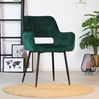 Jesper Home Kushi eetkamerstoel Trouty Tinge slide rose - thumbnail