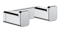 Dubbele Handdoekhaak AddStoris HansGrohe Chroom - thumbnail