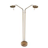 Steinhauer vloerlamp Zenith 2 lichts - brons - thumbnail