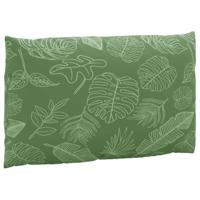VidaXL Palletkussens 2 st bladpatroon oxford stof - thumbnail