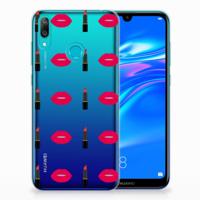 Huawei Y7 2019 TPU bumper Lipstick Kiss - thumbnail