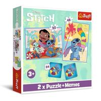 Puzzel Stitch 30 En 48 Stukjes En Memory - thumbnail