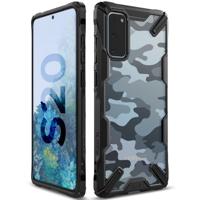 Ringke - Fusion X Guard backcover hoes - Samsung Galaxy S20 - Camo Zwart - thumbnail