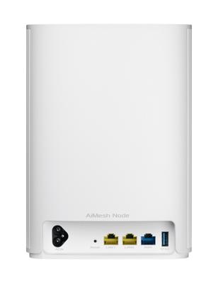 ASUS ZenWiFi AX Hybrid (XP4) AX1800 + Powerline set van 1 Wit