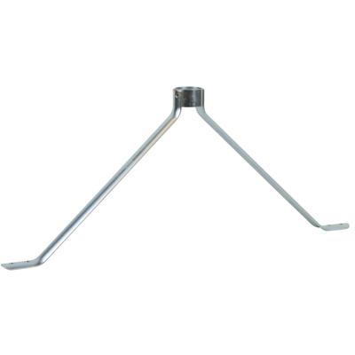 Steelhouder metaal dia 28 mm hoog 190 mm