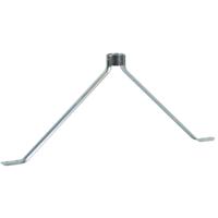 Steelhouder metaal dia 28 mm hoog 190 mm - thumbnail