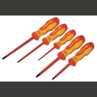 C.K Triton XLS VDE Schroevendraaierset 5-delig Plat, Kruiskop Phillips - thumbnail