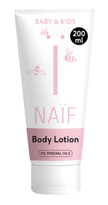 Naïf Verzachtende Bodylotion Baby En Kids 200ml