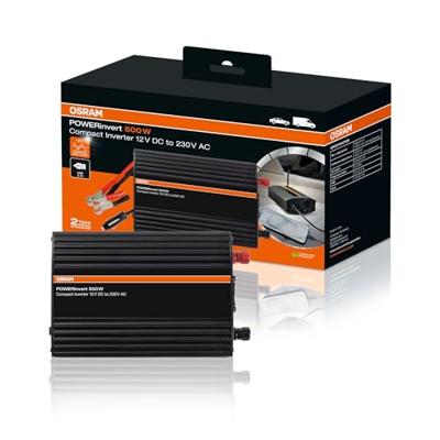 Osram Automotive POWERINvert gemodificeerd sine Wave inverter 12 V DC 500 W.