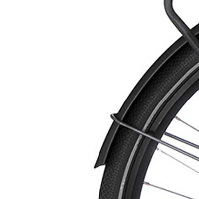 Cortina spatbord achter 28 common jet black matt