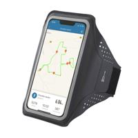 Hama Sportarmband Finest Sports Voor Smartphones Maat XL Antraciet - thumbnail