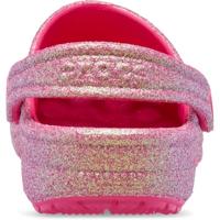 Baby Crocs Classic Iridescent Glitte rozen - thumbnail