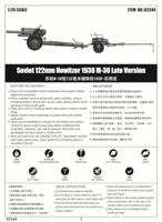 Trumpeter 1/35 Soviet 122mm Howitzer 1938 M-30 Late Version - thumbnail