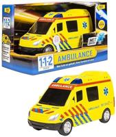 112 Rescue Racers Ambulance met Licht en Geluid - thumbnail