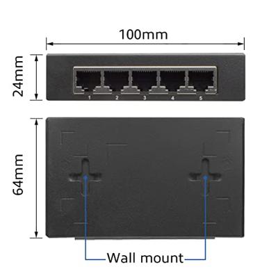 ACT AC4415 5-poorts Gbit switch - thumbnail