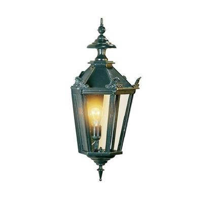 KS Verlichting Nostalgische muurlampOxford 11 met kronen - zwart - 1202