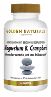 Golden Naturals Magnesium & Crampbark Tabletten - thumbnail