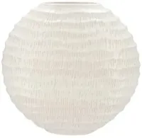 Daan Kromhout Design vaas keramiek lima 31x12x30cm wit - thumbnail