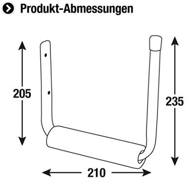 Connex Gereedschapshaak M:Surfplank 14 - DY222011