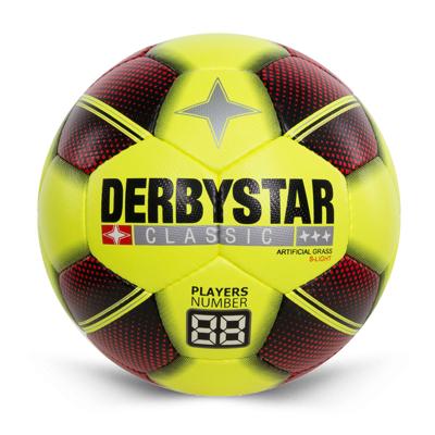 Derbystar Voetbal Classic AG S-Light Geel rood 1264 Derbystar Voetbal Classic AG S-Light Geel rood 1264