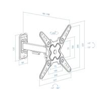Schermtafel Support TooQ LP1343TN-B - thumbnail