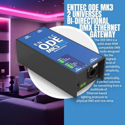 Enttec Open DMX Ethernet with PoE MK3 DMX interface - thumbnail