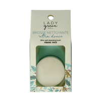 Lady Green Ultra soft cleansing brush for face 1 Stuks - thumbnail
