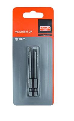Bahco 2xbits tr27 70mm 1/4" standard | 59S/70TR27-2P