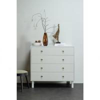 WOOOD Ladekast/Commode 'Madu' 91 x 94cm, kleur Wolkengrijs - thumbnail