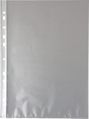 Pergamy geperforeerde showtas, ft A4, 11-gaatsperforatie, gekorrelde PP van 50 micron, pak van 100 stuks
