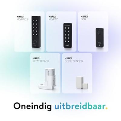 NUKI Smart Lock GO Slim deurslot
