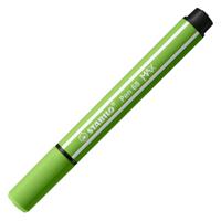 STABILO pen 68 max viltstift met dikke beitelpunt lichtgroen - thumbnail