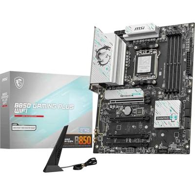 Moederbord - MSI - B850 GAMING PLUS WIFI AMD B850 AM5 ATX-slot - thumbnail