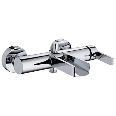 NIAGARA ééngreepsmengkraan bad met watervaluitloop, chroom keramische schijven geluidsarme, verwisselbare 35 mm-cartouche regelbaar kinderbeveiliging ½" (Ø ca. 1,9 cm) verbinding voor douchesl